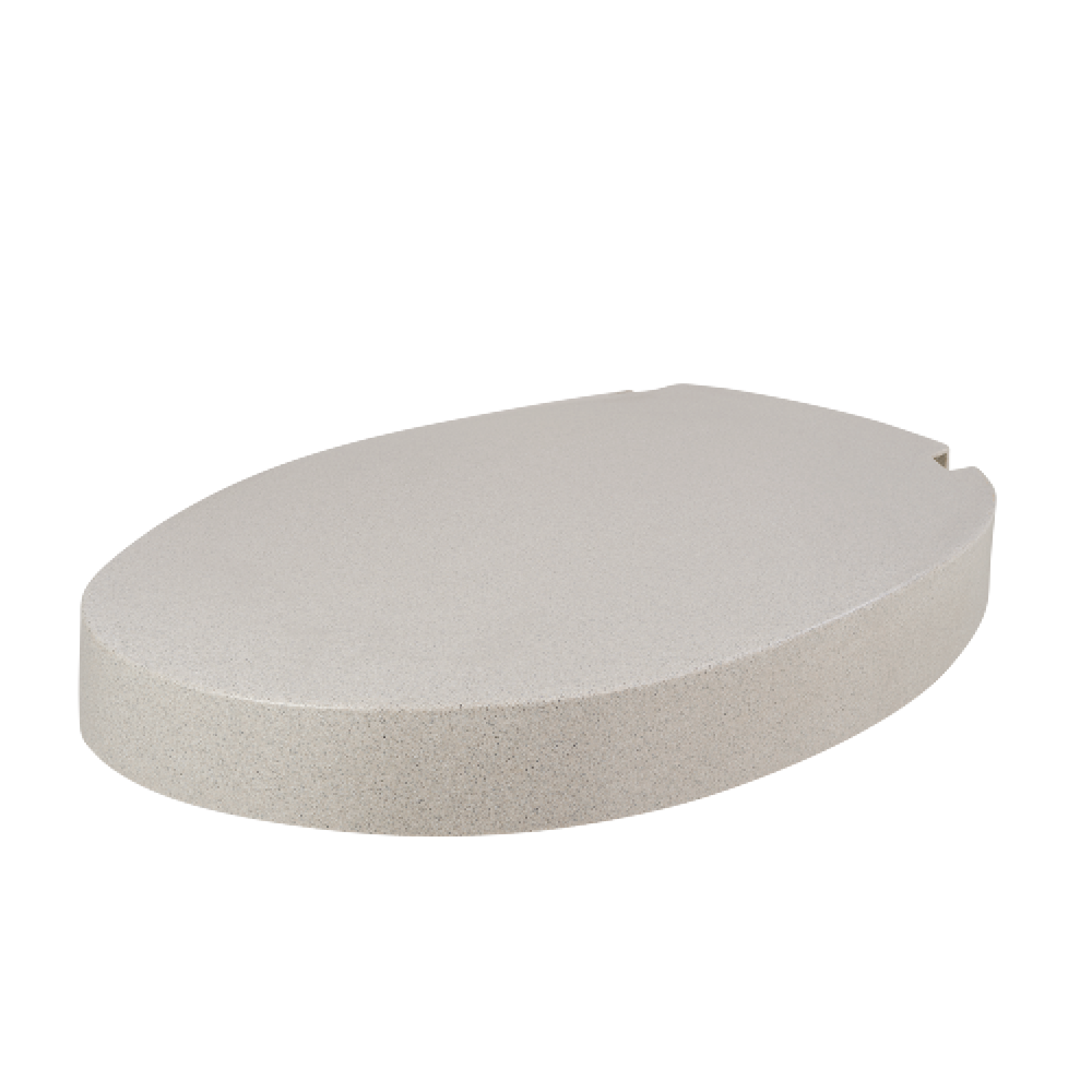Compact Natural Ice Bath Lid in Sand
