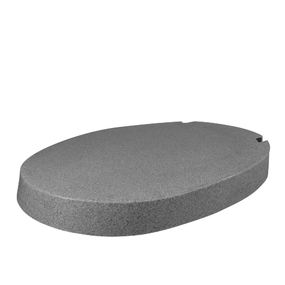 Compact Natural Ice Bath Lid in Storm